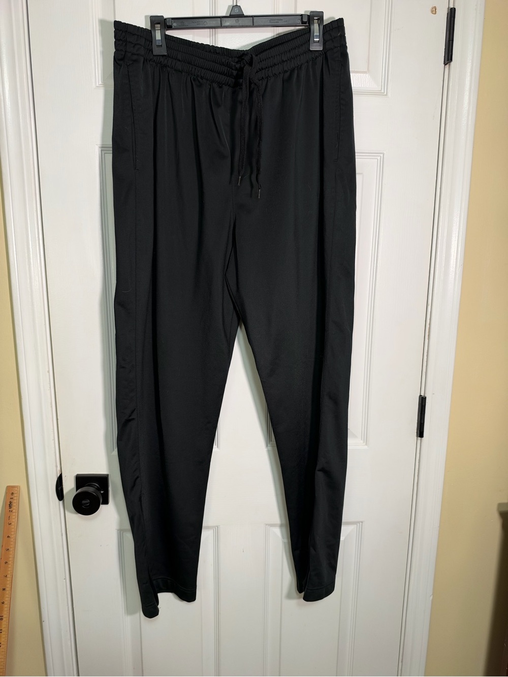 bcg Black Men's Athletic Jogger Pants with Drawstring Waist